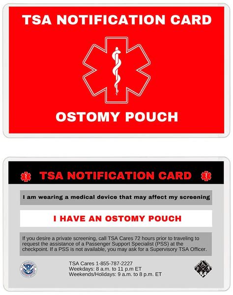 tsa ostomy travel card printable.